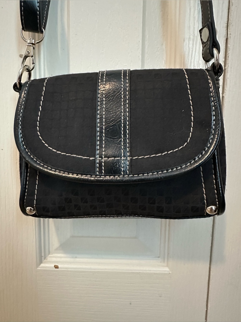 Vintage Nine West black y2k crossbody purse